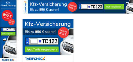 Banner-Werbemittelset