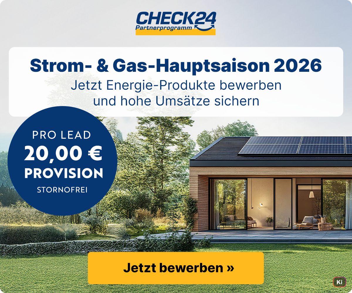 Strom- und Gas Hauptsaison Banner (KI-erstellt)