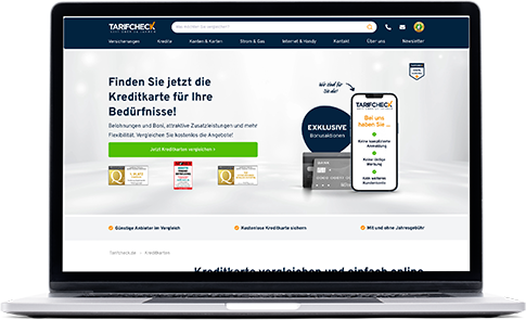 Mackbook mit Kreditkarten Screenshot