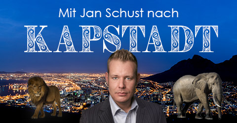 Mit Jan Schust nach Kapstadt